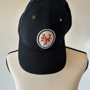 New York Mets Classic Black Cap with Orange Logo NY Mets